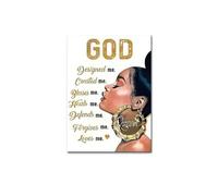 HUANTY Stampe su tela per pareti Classico Semplice Vintage Arte Murale Estetica Africana Tela Stampata Poster Senza Cornice Decorazione Per Corridoio Di Casa(50x70cm)