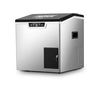 Huanyu Commercial Ice Maker Ice Crusher 2 in 1 Ice Maker e Shaver Machine, 20 kg/Day High Output, 3 modalità di fornitura d'acqua, spessore del ghiaccio regolabile, auto-pulizia automatica