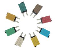 HUAREW 32V Interruttore di Circuito a Ripristino Manuale a Basso Profilo ATM, T3 Interruttore a Fusibile a Reset Manuale 5A 6A 7.5A 10A 15A 20A 25A 30A (Mistura 8pz)