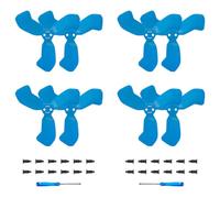 HUAREW 8Pcs Eliche per DJI Neo 2, Elica di Sostituzione del Drone Basso Rumore e Stabile, 24 viti e 2 cacciavite (Blu)