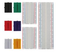 HUAREW Breadboard kit 170 punti Breadboard (6 pezzi) + piccola breadboard 400 punti senza saldatura (2 pezzi) + Breadboard 830 punti (1 pezzo)