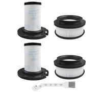 HUAREW Filtro per Rowenta X-Force Flex 11.60 12.60 14.60 15.60 RH98xx RH99xx Animale Aspirapolvere, 2 Filtri Pre-motore + 2 Filtri Post-motore, Filtri di Ricambio per ZR009007,ZR009008