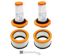 HUAREW Filtro per Rowenta X-Force Flex 9.60 e X-Nano Essential RH20xx Aspirapolvere, 2 Filtri pre-motore + 2 Filtri post-motore, Filtri di Ricambio per ZR009010 ZR009012