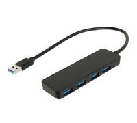 HUAREW Hub USB 3.0 con 4 Porte Sdoppiatore Multi USB 3.0 Adattatore USB Alta velocità 5Gbps Per PC,Laptop,Xbox, Flash Drive, HDD, Console, Stampante, PC, Tastiera, HP, Dell