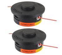 HUAREW Trimmer Testina Autocut 25-2 Testa Falciante Bombata per Stihl FS100 FS106 FS108 FS100RX FS110 FS120 FS130 FS200 FS300 FS350 FS450 FS550 KM55 KM85 KM90 FR106(2 Pezzi)