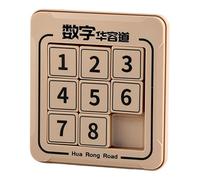 Huarong Road Digital Sliding Puzzle - Brain Development Educational Toy | Number Slide Puzzle Game, Challenging Brain Teaser Toy for Adults and Kids, Logic Training Activity