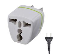 Huasean Adattatore per | Adattatore per Presa da Viaggio Internazionale 50/60 Hz nel Regno Unito 110-250 V,Robusto Adattatore da Viaggio Universale, Adattatore Portatile da Americano a Europa