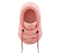 Huasean Cappello Invernale con Maschera per Viso,Accessorio per Il Collo in Pile Riscaldante Antivento - Maschere Invernali E Sciarpe | per Uomo E Donna in Freddo per Uso Esterno E Interno: Sci,