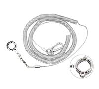 Huasean Cavigliera per Uccelli da Compagnia, Catena per Pappagalli Pettorina per Uccelli Pappagallo Ultraleggera Guinzaglio Anti-morso Volo All'aperto Corda da Addestramento Forniture per Animali