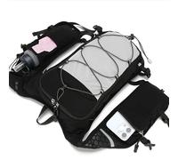 Huasean Gilet Idratante da Corsa,Giubbotto Idratante Da Petto Con Strisce Riflettenti - Pacchetto Idratazione Per Ciclismo,Adatto per Corsa Jogging Camminata Ciclismo Equitazione Arrampicata Sport