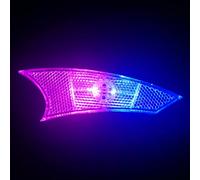 Huasean Luci per Bici per Ruote,Luci per Pneumatici per Bici - Luce per Pneumatici per Bicicletta - Luci per Bicicletta per Ragazzi, Ragazze, Uomini e Donne, per Pneumatici per Bici