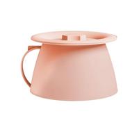 Huasean Vaso da Notte,Bacinella 1.5L Con Manico Per Interni Ed Esterni - Vaso Da Notte Per Uomini Donne Bambini E Anziani