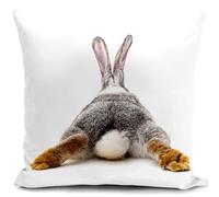 HUASHUZI coniglio pasqua federe cuscini divano 40 x 40 cm copricuscini fodera cuscino decorativi soggiorno camera da letto accessori