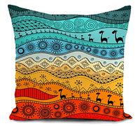 HUASHUZI federe cuscini divano 40x40 africano colorati regalo donna gadget copricuscini divano cuscino decorativi soggiorno camera da letto accessori