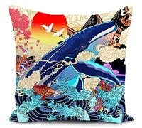 HUASHUZI federe cuscini divano 40x40 cm giappone regalo donna gadget copricuscini divano cuscino decorativi soggiorno camera da letto accessori