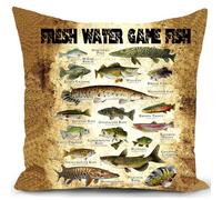 HUASHUZI pesca federe cuscini divano 40 x 40 cm accessori panchetto pesca copricuscini fodera cuscino decorativi soggiorno camera da letto