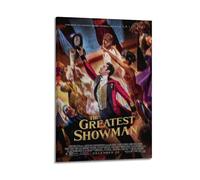 HUASYERRHW The Greatest Showman6, poster da parete su tela, decorazione artistica da parete, per soggiorno, camera da letto, poster 60 x 90 cm, stile cornice