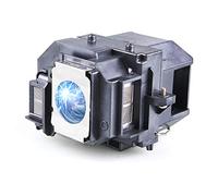 Huaute V13h010l58 / Elplp58 Sostituzione della lampada del proiettore con alloggiamento per Epson EX3200 EX5200 EX7200 PowerLite 1220 1260 S9 X9 S10 + VS200 EB-S10 EB-S9 EB-W9 EB-X10 EB-X9 EB-X92