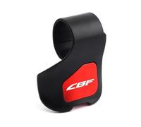 HUAWAMOTO per Honda CBF 125 150 250 500 600 S 1000 Cbf1000 SA Cbf600 Cbf500 Moto Parts Clip Labor Saver Manubrio Grip Booster Acceleratore(Rosso)