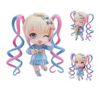 Huawealthy KAnge Action Figure NEEDY GIRL OVERDOSE Anime Figure Versione Q Personaggi dei cartoni animati Statua Viso e movimenti possono essere sostituiti Modello in PVC Decorazione Desktop
