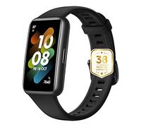HUAWEI Band 7 Smartwatch, Activity Tracker, Monitoraggio della salute e del fitness, display ultra sottile senza cornice, durata della batteria di 2 settimane, 96 modalità di allenamento, nero