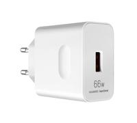 Huawei, Caricabatterie da muro USB Huawei 66W SuperCharge, Bianco
