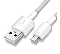 Huawei Cavo dati / cavo di ricarica - Micro USB - Grigio/Bianco - compatibile con telefoni cellulari Huawei con connettore Micro USB