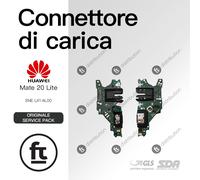 HUAWEI CONNETTORE RICARICA MATE 20 LITE SNE LX1 AL00 ORIGINALE SERVICE MICROFONO
