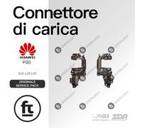 HUAWEI CONNETTORE RICARICA P30 ELE L09 L29 ORIGINALE SERVICE MICROFONO DOCK TYPE