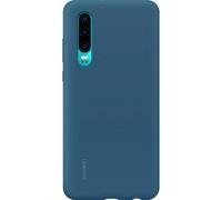 Huawei, Cover per Huawei P30 Rigida Finitura Soft Touch, Blu