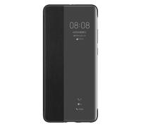 Huawei, Custodia Folio per P40 Pro Flip Cover Smart View Ultra Protector, Nero