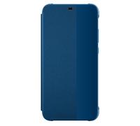 Huawei, Custodia per Huawei P20 Lite Folio Antiurto Design Elegante, Blu