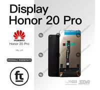 HUAWEI DISPLAY HONOR 20 PRO YAL L41 ORIGINALE RIGENERATO NO FRAME TOUCH SCREEN