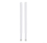 Huawei E5186 B880 B315 B310 B525 B535 B593 B880 Router e Modem Doppia X 4g Lte Antenna esterna 5dbi per connettore SMA compatibile per avere (bianco)