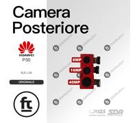 HUAWEI FOTOCAMERA POSTERIORE P30 ELE L09 ORIGINALE RETRO CAMERA