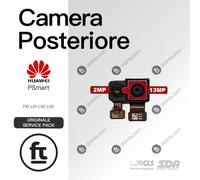 HUAWEI FOTOCAMERA POSTERIORE PSMART FIG LX1 LX2 LX3 ORIGINALE RETRO CAMERA