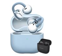 HUAWEI FreeClip 2 Blu + FreeBuds SE 3 Nero, Cuffie Bluetooth Wireless, Design ultra-Leggero, per il massimo del comfort, Ascolto adattivo open-ear, Chiamate Cristalline, 38 ore, Garanzia di 30 Mesi