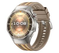 Huawei WATCH GT6 Pro, Cassa 46mm in titanio e cinturino marrone. Compatibile con iOS e Android. Fino a 21 giorni di autonomia.