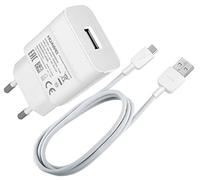 Huawei HW-059200EHQ + cavo dati bianco per P9 Lite Micro USB alimentatore di rete 2 A Ampere 2000 mAh caricatore di ricarica