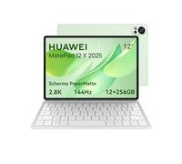 HUAWEI MatePad 12 X 2025 Tablet, Display Ultra Nitido PaperMatte Antiriflesso da 12 pollici 2.8K 144Hz 1000 nits, 12+256GB, Batteria da 10100 mAh, Ricarica Superrapida 66W, WiFi 7, con Tastiera
