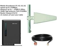 HUAWEI Mobile Broadband Antenna Booster LTE 4G 3G 15 metri ultra bassa perdita cavo E5172 Yagi 18dbi