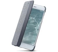 Huawei P10 Plus Custodia Flip, Accessorio Originale, Grigio Chiaro