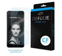 Huawei P10 proteggi schermo Casefit (confezione da 2 pezzi) DIEFOLIE - Made in Germany, vetro liquido sigillante antibatterico tecnologia SiO2, senza bolle d’aria, antiurto, antigraffio, self-healing