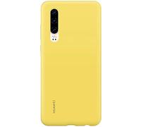 Huawei P30 Custodia Silicon Case, Accessorio Originale, Giallo