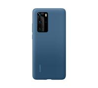 HUAWEI P40 Pro Custodia Cellulare in Silicone, Accessorio Originale, Blu Inchiostro