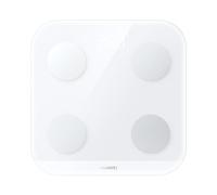 HUAWEI Scale 3, BMI grasso intelligente, connessione Wi-Fi e Bluetooth, 11 dati del corpo, supporto più utenti, TruFit, analisi della composizione corporea, bianco elegante