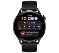 HUAWEI - WATCH 3 L11E, Black, cinturino in fluoro-elastomero