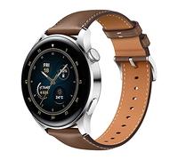 HUAWEI WATCH 3 - Smartwatch 4G AMOLED 1,43 pollici, AP52, chiamata eSIM, batteria fino a 3 giorni, monitoraggio saturazione ossigeno, frequenza cardiaca 24/7, GPS, 5ATM, cinturino pelle Brown