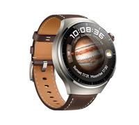 HUAWEI WATCH 4 Pro Smartwatch,Vetro sferico in zaffiro,Check salute Multi-Point in 1 min,eSIM,Nuovi anelli attività,Batteria fino a 21 giorni,Compatibile con Android e iOS,Versione italiana,Pelle