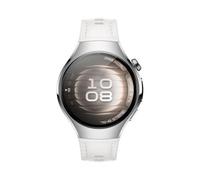 HUAWEI WATCH 5 42mm / Cassa in acciaio inox 316L e cinturino bianco / Compatibile con iOS e Android e chiamate E-sim